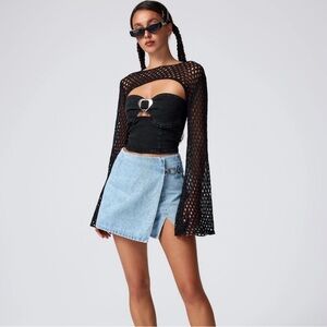Cider Denim Skort